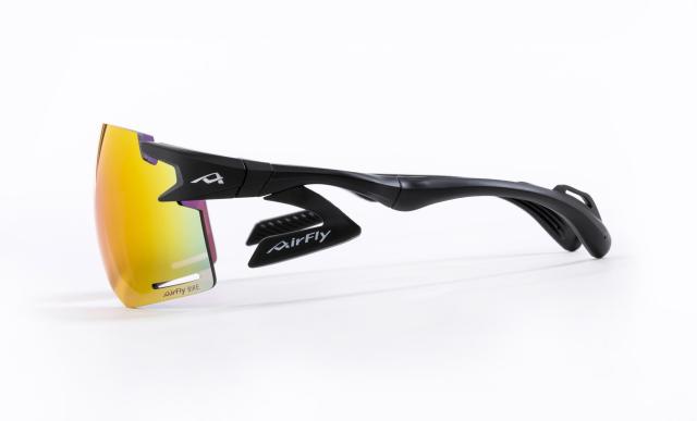 【即納】 正規品 AirFly エアフライ スポーツサングラス ミラーレンズ パープルゴールド AF-301 C-3 BK ZYGOSPEC社_3