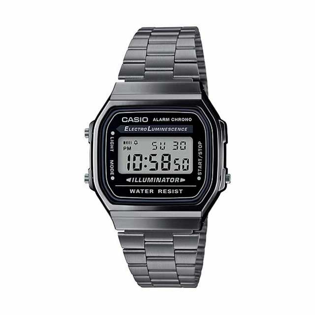 即納】CASIO STANDARD カシオ スタンダード デジタル メタルバンド