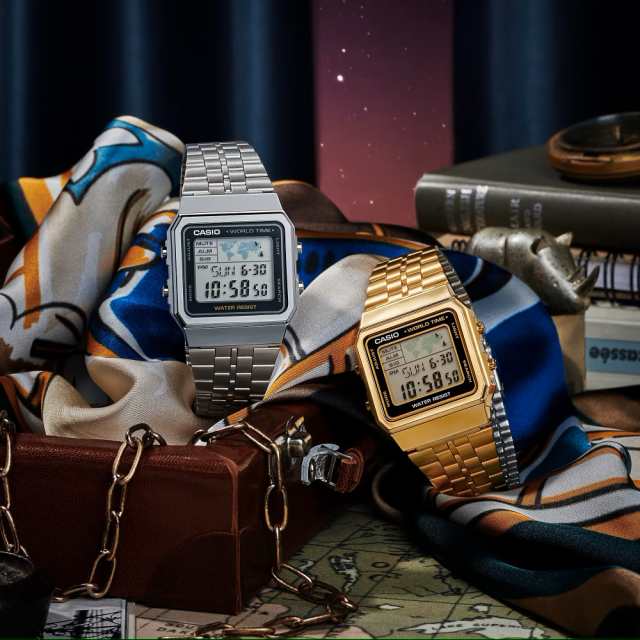 即納】CASIO STANDARD カシオ スタンダード デジタル メタル