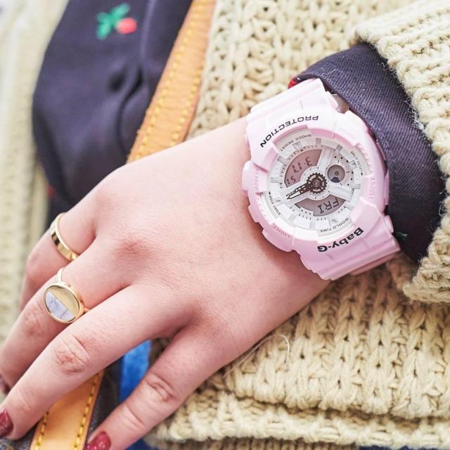 CASIO カシオ Baby-G ベビーG BA-110 シリーズ BA-110BE-4A ピンク 腕時計 レディース 送料無料_4
