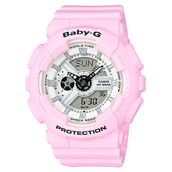 CASIO カシオ Baby-G ベビーG BA-110 シリーズ BA-110BE-4A ピンク 腕時計 レディース 送料無料_1