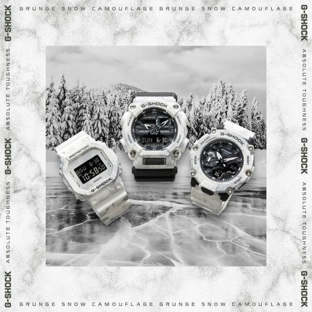 CASIO カシオ G-SHOCK Gショック GRUNGE SNOW CAMOUFLAGE 雪の結晶 DW-5600GC-7 腕時計 メンズ レディース 送料無料_8