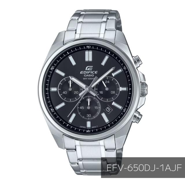 【即納】国内正規品 CASIO カシオ EDIFICE エディフィス スタンダード クロノグラフ EFV-650DJ ダイヤルカラー3色対応 腕時計 メンズ_1