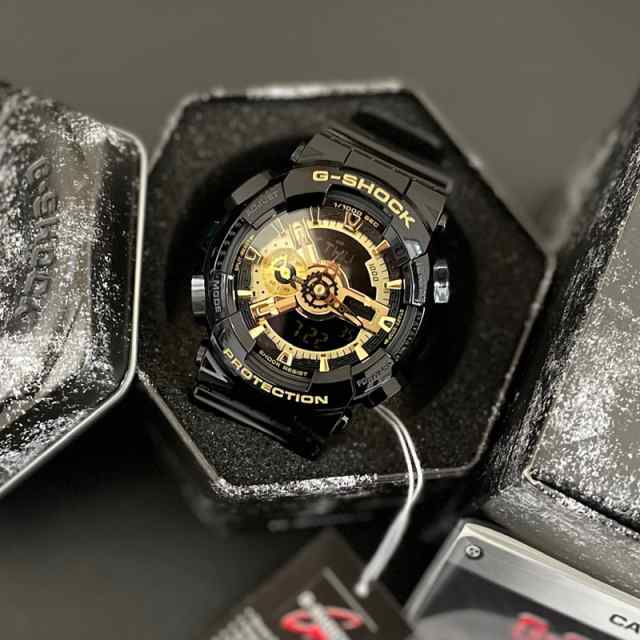 CASIO カシオ 腕時計 G-SHOCK Gショック Black×Gold Series ブラック ...