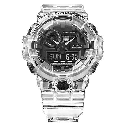 即納】CASIO カシオ G-SHOCK Gショック アナデジ スケルトンシリーズ GA-700SKE-7A ホワイトクリア 腕時計 メンズ  送料無料の通販はau PAY マーケット - WATCH INDEX | au PAY マーケット－通販サイト