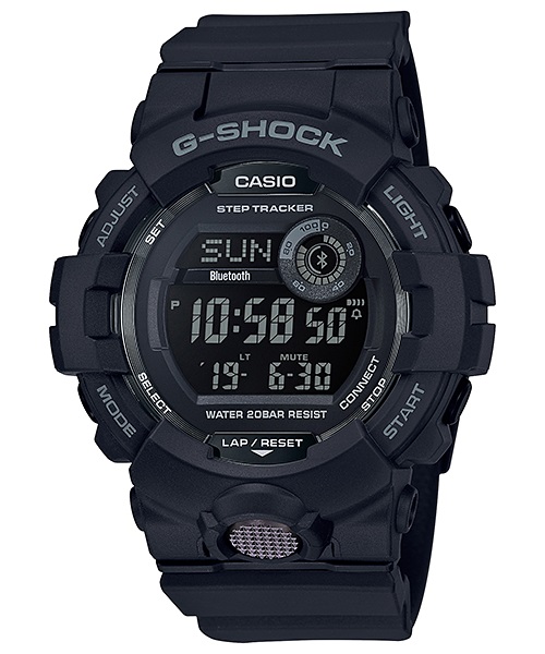 【即納】CASIO カシオ G-SHOCK Gショック G-SQUAD ジー・スクワッド GBD-800-1B ブラック 腕時計 メンズ_1