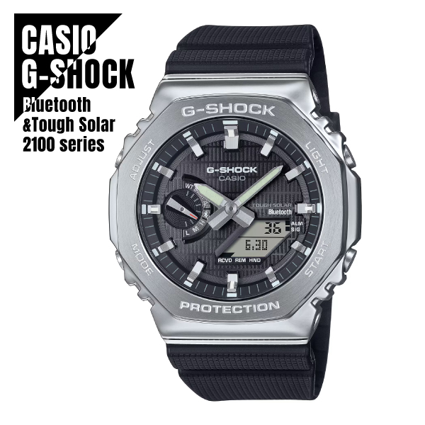 G-SHOCK デジタル腕時計 ブラック/シルバー CASIO G-SHOCK デジタル