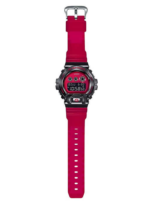 CASIO カシオ G-SHOCK Gショック 硬質なステンレス素材 反転液晶 GM ...