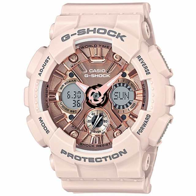 CASIO カシオ G-SHOCK Gショック S series エスシリーズ GMA-S120MF-4A ピンクゴールド×ピンク 腕時計 レディース  送料無料