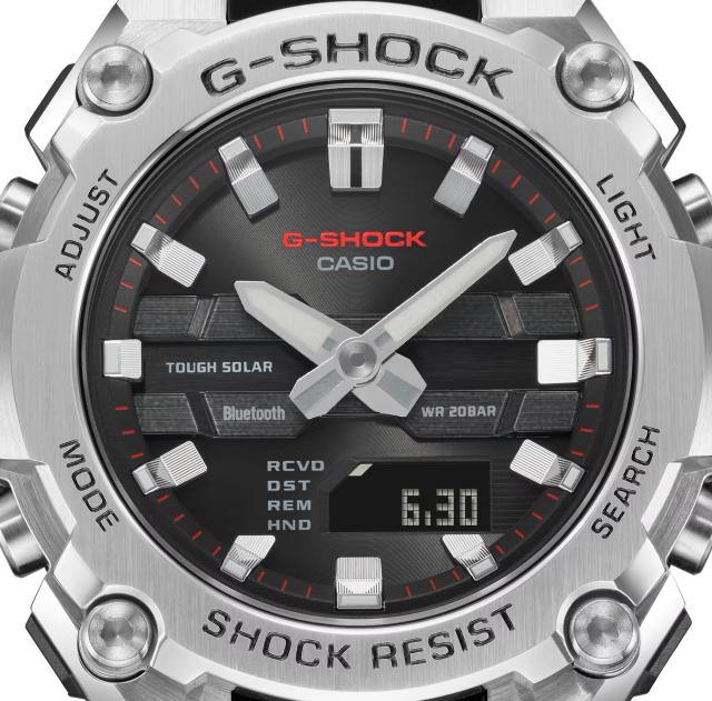 【即納】国内正規品 CASIO カシオ G-SHOCK Gショック G-STEEL Gスチール GST-B600-1AJF モバイルリンク機能 ブラック×シルバー 腕時計 メンズ_4