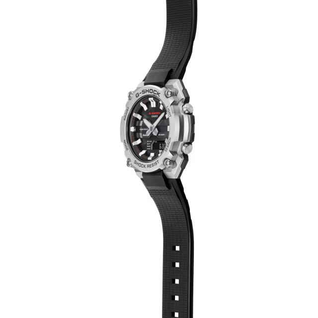 【即納】国内正規品 CASIO カシオ G-SHOCK Gショック G-STEEL Gスチール GST-B600-1AJF モバイルリンク機能 ブラック×シルバー 腕時計 メンズ_5