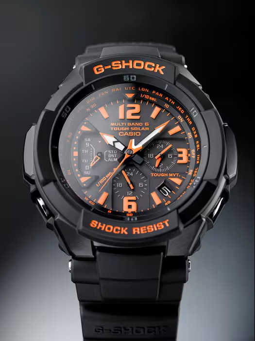 【即納】CASIO カシオ G-SHOCK MASTER OF G - AIR GRAVITYMASTER グラビティーマスター タフソーラー 世界6局電波受信 GW-3000B-1AJF 腕時計 メンズ_3