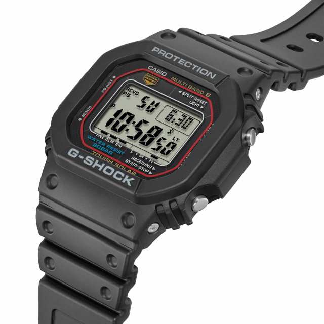 【即納】CASIO カシオ G-SHOCK Gショック タフソーラー 世界6局電波受信 GW-M5610U-1 ブラック 腕時計 メンズ 送料無料