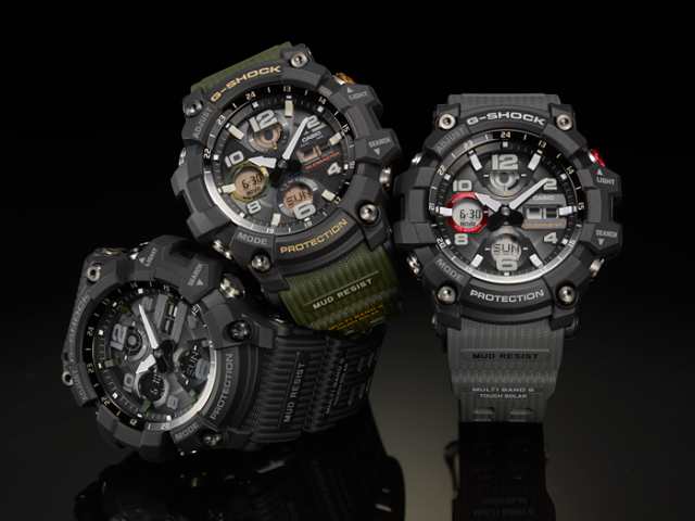 Casio カシオ G Shock Gショック Mudmaster マッドマスター 電波ソーラー Gwg 100 1a3 ブラック カーキ 腕時計 メンズの通販はau Pay マーケット Watch Index