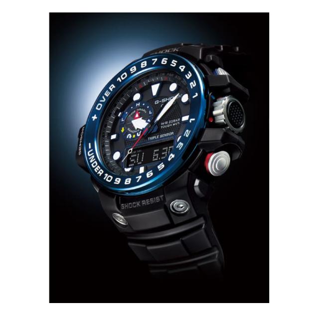 【即納】国内正規品 CASIO カシオ G-SHOCK Gショック MASTER OF G - SEA GULFMASTER ガルフマスター 電波ソーラー GWN-1000B-1BJF ブラック 腕時計 メンズ_2