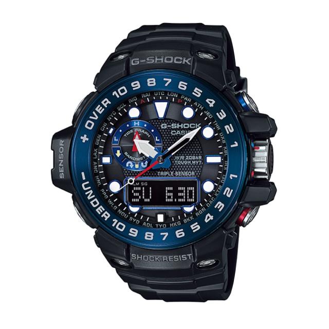 【即納】国内正規品 CASIO カシオ G-SHOCK Gショック MASTER OF G - SEA GULFMASTER ガルフマスター 電波ソーラー GWN-1000B-1BJF ブラック 腕時計 メンズ_1