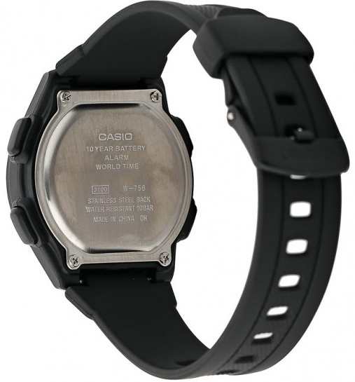 即納 日本未発売モデル Casio カシオ サッカー 審判 レフリーウォッチ レフィリー W 756 1a ブラック 腕時計 ユニセックス 男女兼用 の通販はau Pay マーケット Watch Index