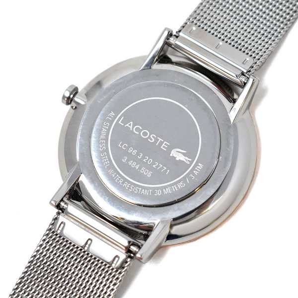 LACOSTE ラコステ 2001002 ローズゴールド メッシュブレス ウォッチ 腕時計 レディース