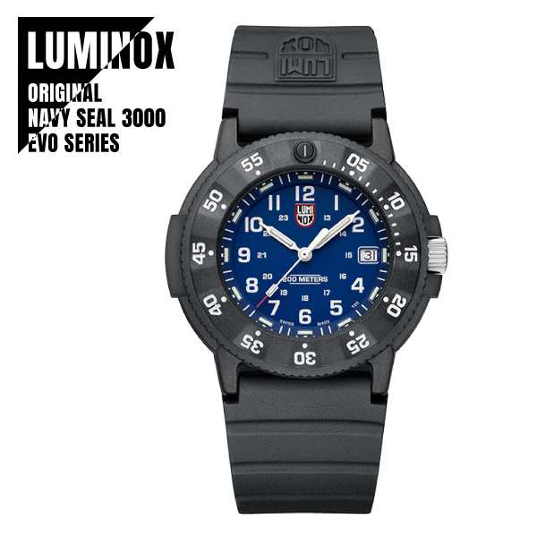 【即納】 LUMINOX ルミノックス ORIGINAL NAVY SEAL 3000 EVO SERIES ネイビーシールズ XS.3003.EVO.S メンズ ウォッチ ミリタリーウォッ