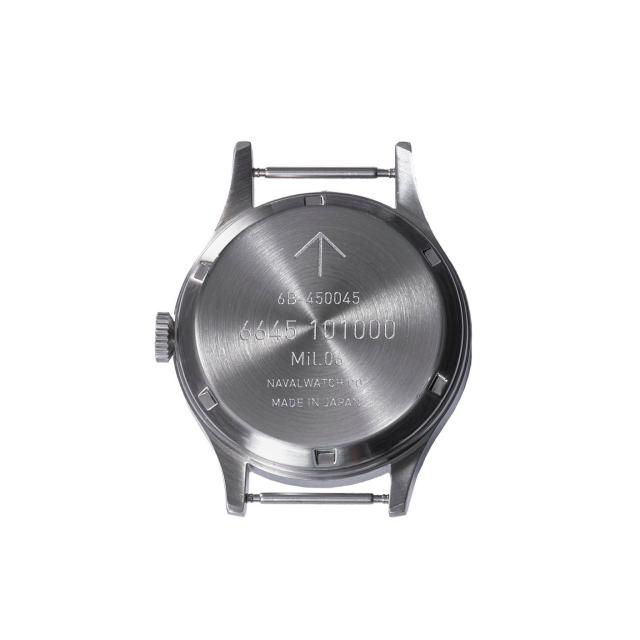 【即納】国内正規品 Naval military watch ナバル ミリタリーウォッチ Mil.-06SV/WH Automatic 自動巻き British ROYAL Army W10 TYPE_3