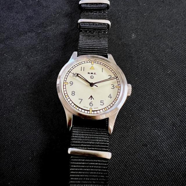 【即納】国内正規品 Naval military watch ナバル ミリタリーウォッチ Mil.-06SV/WH Automatic 自動巻き British ROYAL Army W10 TYPE_4