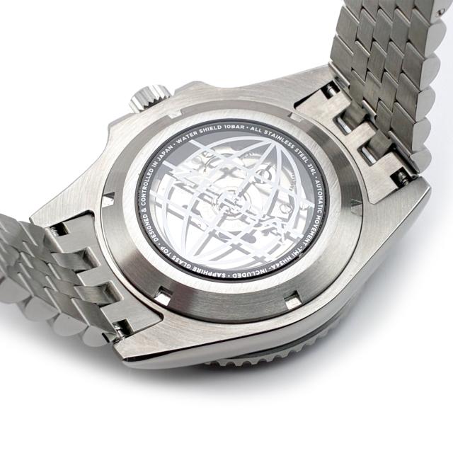 即納】 ZEEDA DUAL-ZONE ジーダ デュアルゾーン 自動巻き GMT機能 40mm 