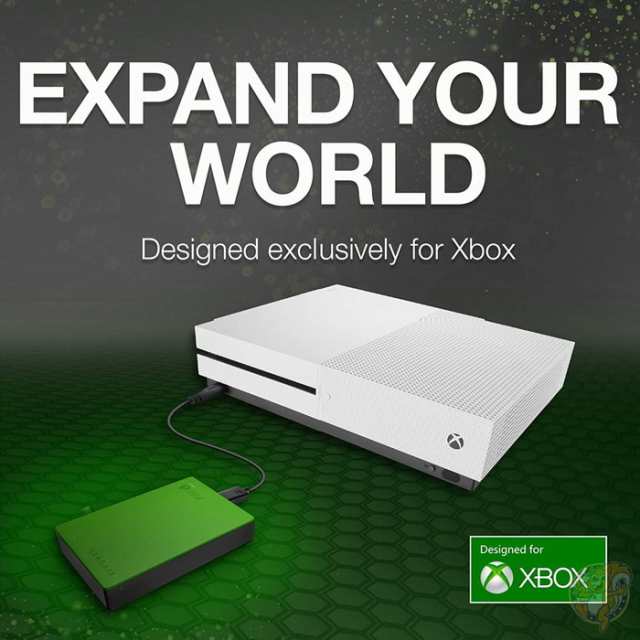 シーゲート Xbox ゲームドライブ 2TB 外付けハードドライブ Seagate