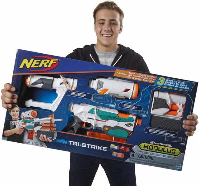 ナーフ モジュラストライストライク Nerf Modulus Tri-Strike アマゾン独占｜au PAY マーケット