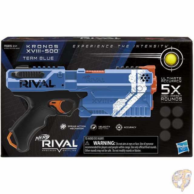 ナーフ ライバルクロノスブルーブラスター NERF XVIII-500 ナーフガン ...