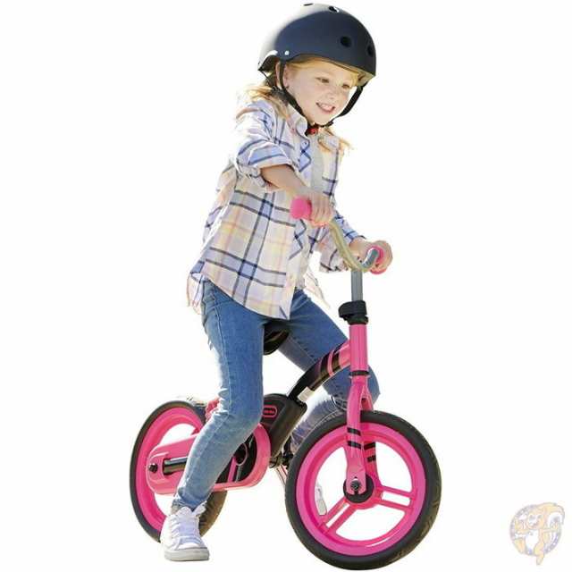 リトルタイクス Little Tikes ペダル収納可能 自転車 1台2役 ピンク ５