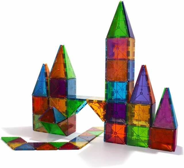 マグナタイル 100ピース 磁石ブロック Magna-Tiles マグネット パズル