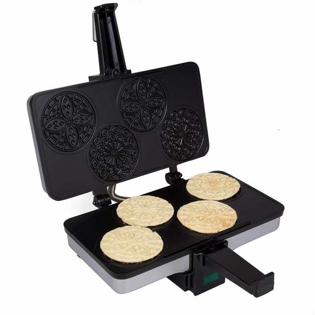 Cucinapro 2 03 ピッコロ Pizzelle ピッツェルメーカー ワッフルメーカー クッキーベイカー お菓子メーカー 並行輸入の通販はau Pay マーケット アメリカ輸入プロ