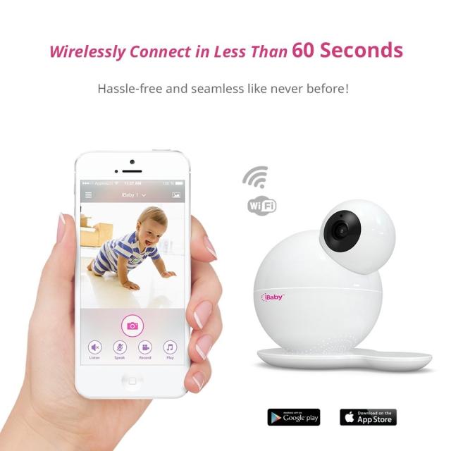 アイベビー Ibaby ベビー モニター カメラ Hdナイトビジョン 双方向 スピーカーiphone Android用 音楽 プレーヤー付 並行輸入の通販はau Pay マーケット アメリカ輸入プロ