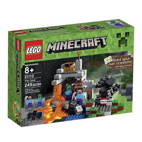 輸入レゴ マインクラフト ザ ケイブ 洞窟lego Minecraft The Cave 21113 並行輸入品の通販はau Pay マーケット アメリカ輸入プロ