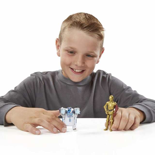 ハズブロ HASBRO アクション フィギュア スターウォーズザフォース覚醒 3.75インチ 2パック R2D2 C3PO 並行輸入品｜au PAY  マーケット