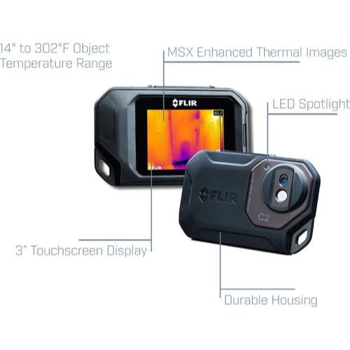 超高性能 携帯型サーモグラフィーカメラ Flir フリアー C2 コンパクトサイズ 並行輸入品の通販はau Pay マーケット アメリカ輸入プロ