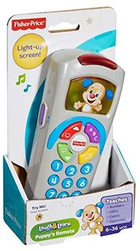 フィッシャープライス 楽しく学ぶ 子犬のリモコン Fisher-Price 知育