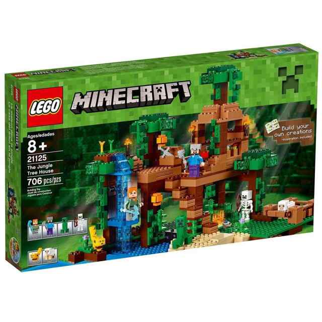 輸入レゴマインクラフト LEGO Minecraft The Jungle Tree House 21125 並行輸入品｜au PAY マーケット