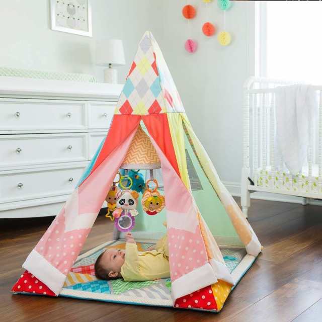 infantino teepee play gym & fun