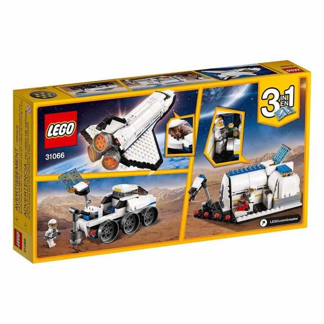 LEGO Creator Space Shuttle Explorer 31066 Building Kit 285 Pieceの