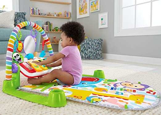 fisher price kick and play gym