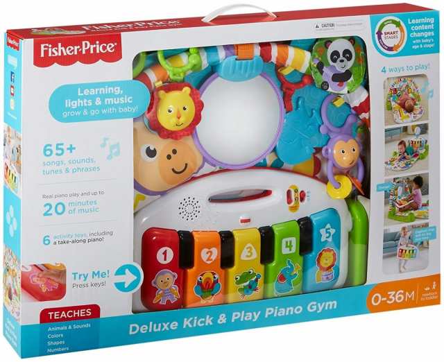 fisher price kick and play gym