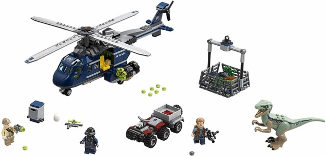 レゴ ジュラシックワールド ブルーのヘリコプター追跡 LEGO 75928 ...