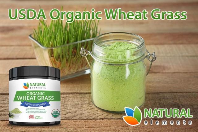 ウィートグラスパウダー Natural Elements スーパーフードusda認定オーガニックの通販はau Pay マーケット アメリカ輸入プロ
