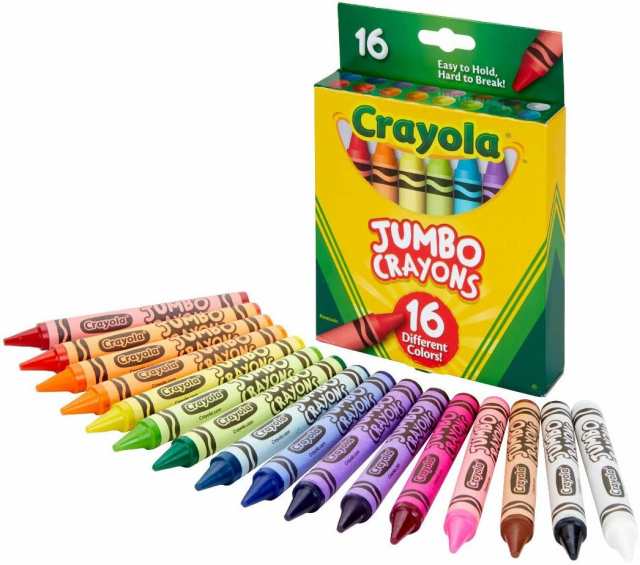 クレヨラcrayola ジャンボクレヨン 16色 幼児用の通販はau Pay マーケット アメリカ輸入プロ