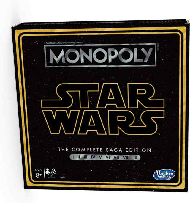 モノポリー ボードゲーム Monopoly B07QBVWFSP スターウォーズ コンプリートサーガ｜au PAY マーケット