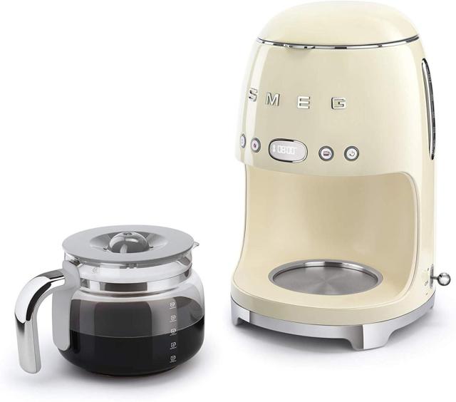 スメッグ コーヒーメーカー Smeg レトロデザイン ドリップフィルター 10カップ クリームの通販はau Pay マーケット アメリカ輸入プロ