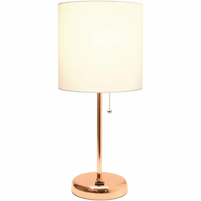 rose gold office lamp