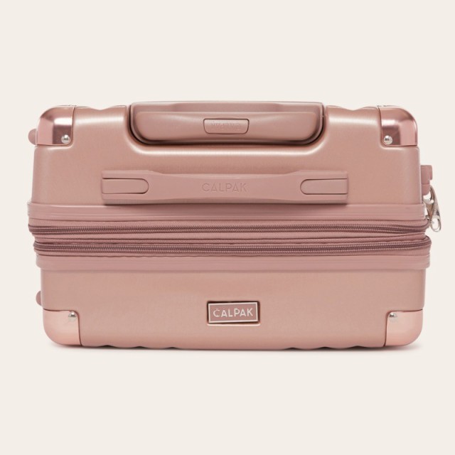 Calpak rose gold online luggage