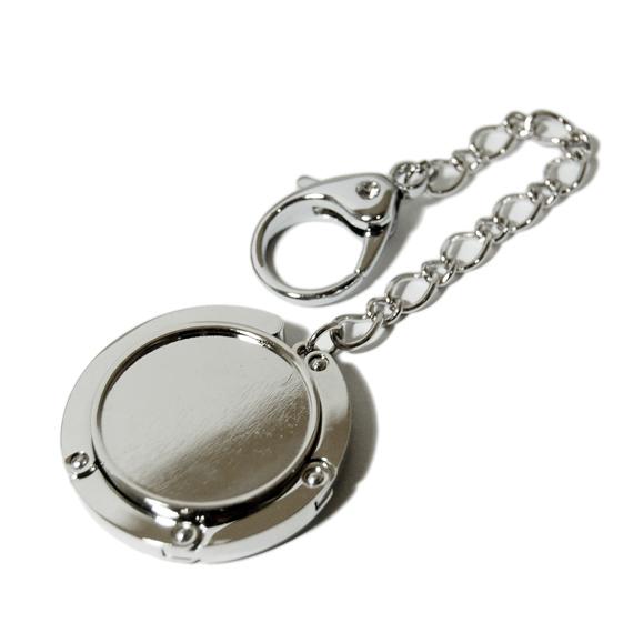 バッグハンガー デコ バックハンガー キーホルダー チャーム レディース スワロフスキー クリップ デコ用 バックフック シルバー シンプの通販はau Pay マーケット オリジナルアクセサリーamanogawa